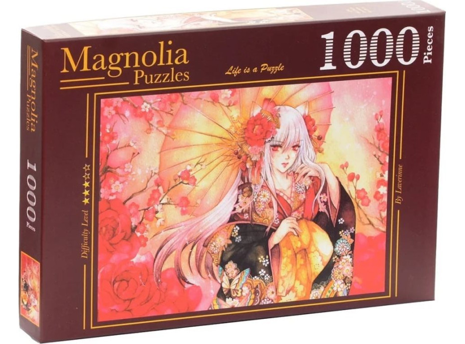 MAGNOLIA Puzzle Červená švestka 1000 dílků