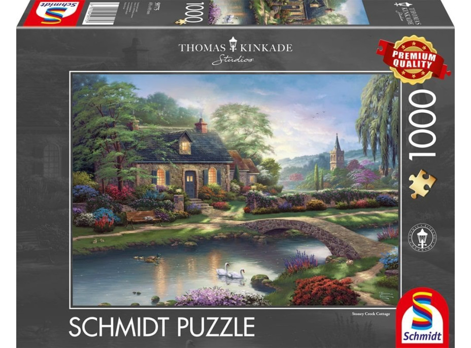 SCHMIDT Puzzle Chalupa Stoney Creek 1000 dílků