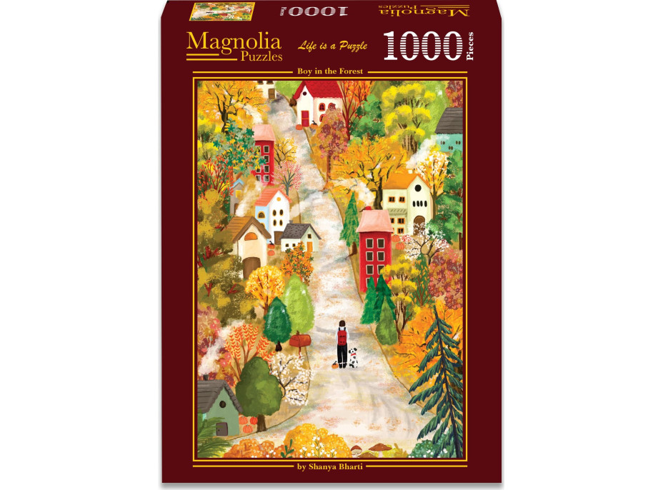 MAGNOLIA Puzzle Chlapec v lese 1000 dílků