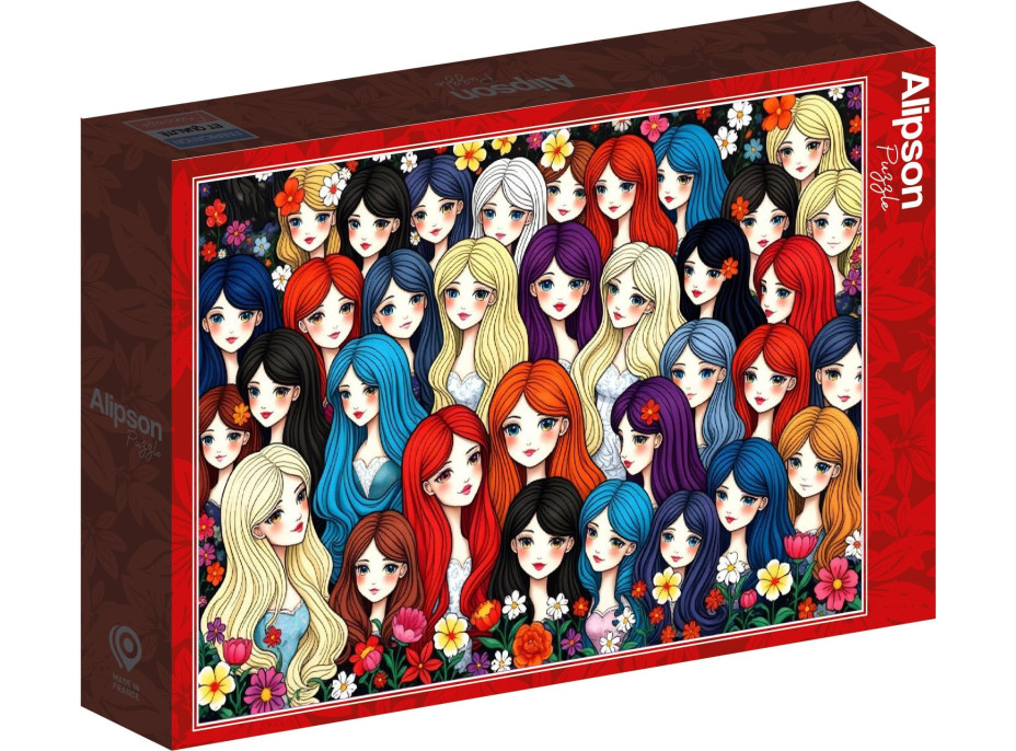 ALIPSON Puzzle Dámy z tajné zahrady 1000 dílků