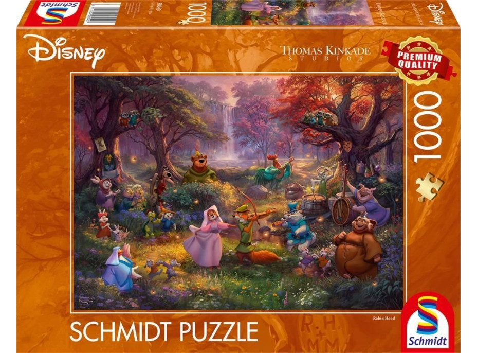 SCHMIDT Puzzle Disney: Robin Hood 1000 dílků