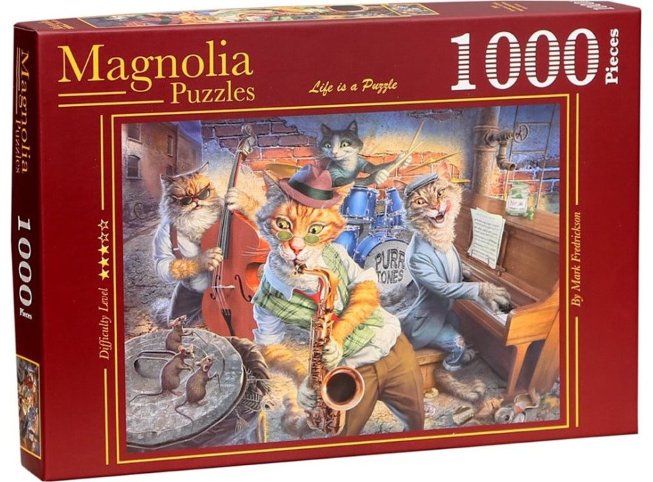 MAGNOLIA Puzzle Fanoušci v ohrožení 1000 dílků