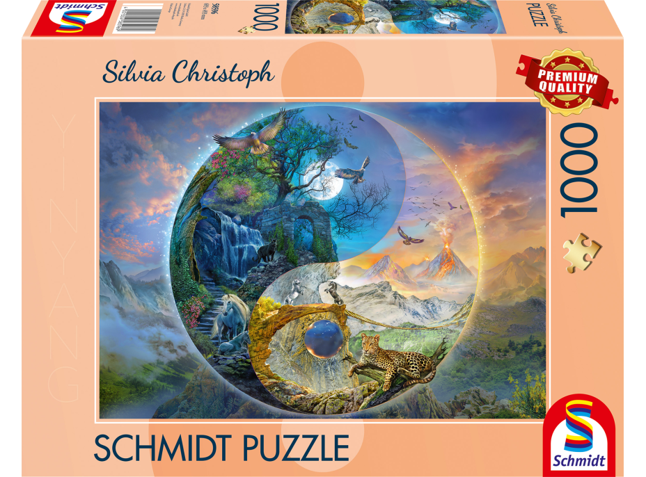 SCHMIDT Puzzle Horský svět 1000 dílků