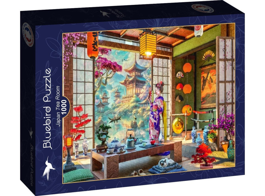 BLUEBIRD Puzzle Japonská čajová místnost 1000 dílků
