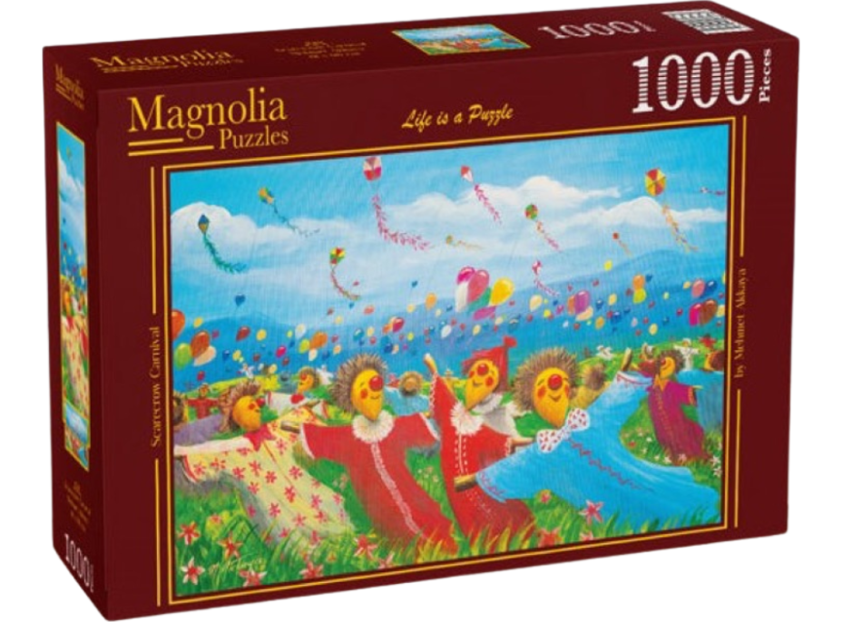 MAGNOLIA Puzzle Karneval strašáků 1000 dílků