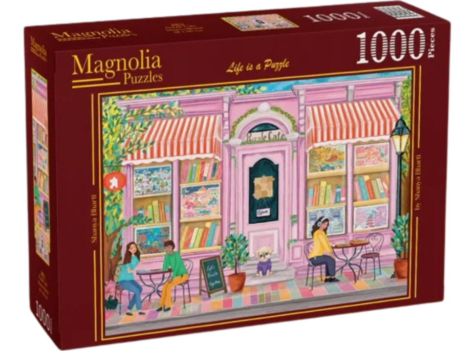 MAGNOLIA Puzzle Kavárna Puzzle 1000 dílků