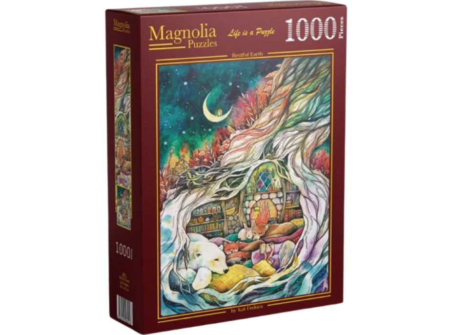 MAGNOLIA Puzzle Klidná Země 1000 dílků