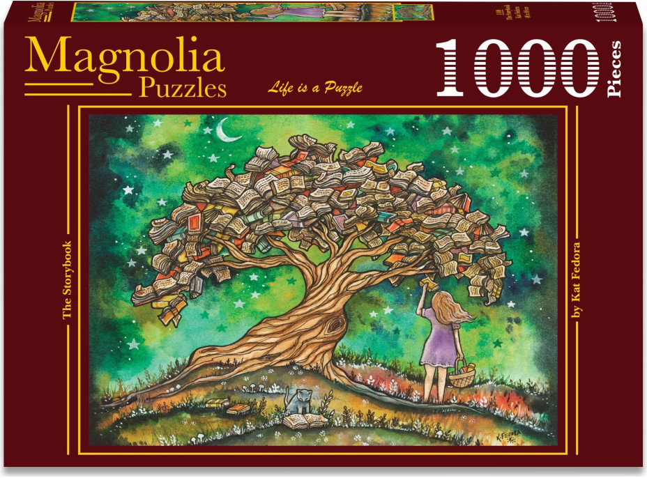 MAGNOLIA Puzzle Kniha příběhů 1000 dílků