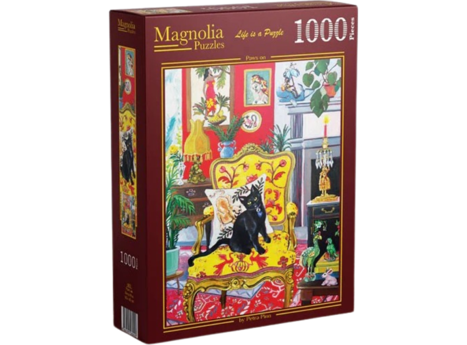 MAGNOLIA Puzzle Kočičí tlapky 1000 dílků