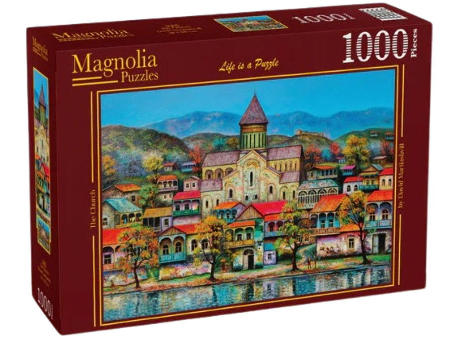 MAGNOLIA Puzzle Kostel 1000 dílků