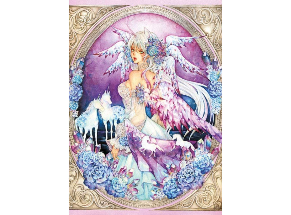 MAGNOLIA Puzzle Křišťálový jednorožec 1000 dílků