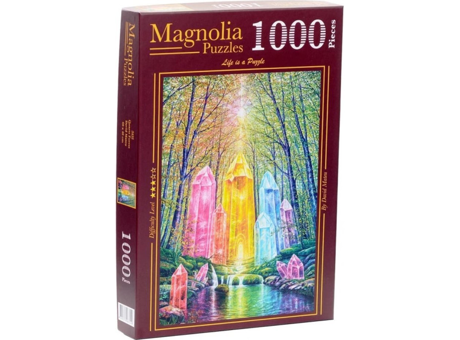 MAGNOLIA Puzzle Krystalový les 1000 dílků