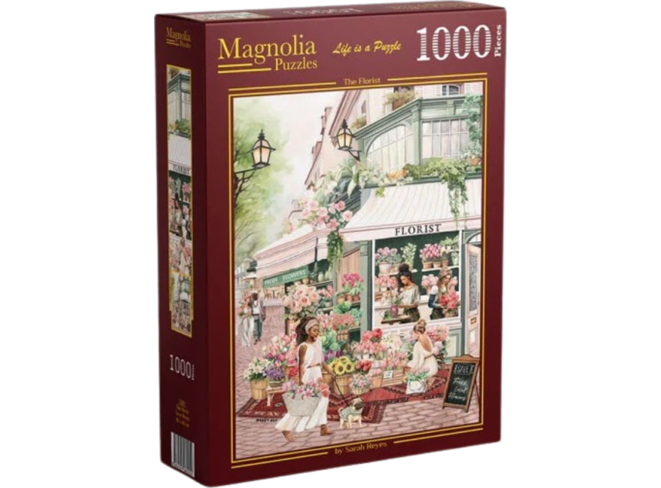 MAGNOLIA Puzzle Květinářství 1000 dílků