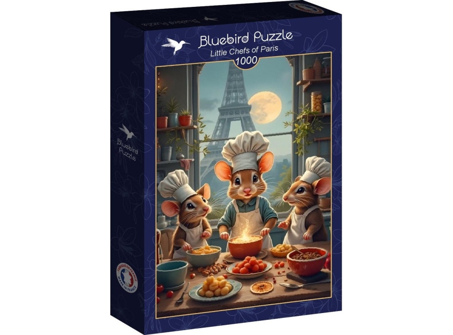 BLUEBIRD Puzzle Malí kuchaři z Paříže 1000 dílků