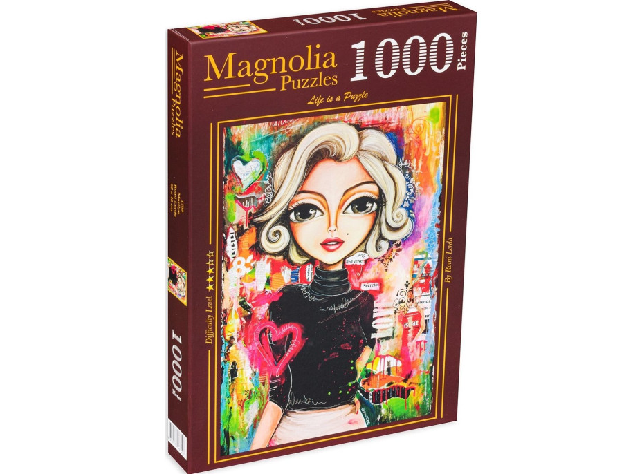 MAGNOLIA Puzzle Marilyn 1000 dílků