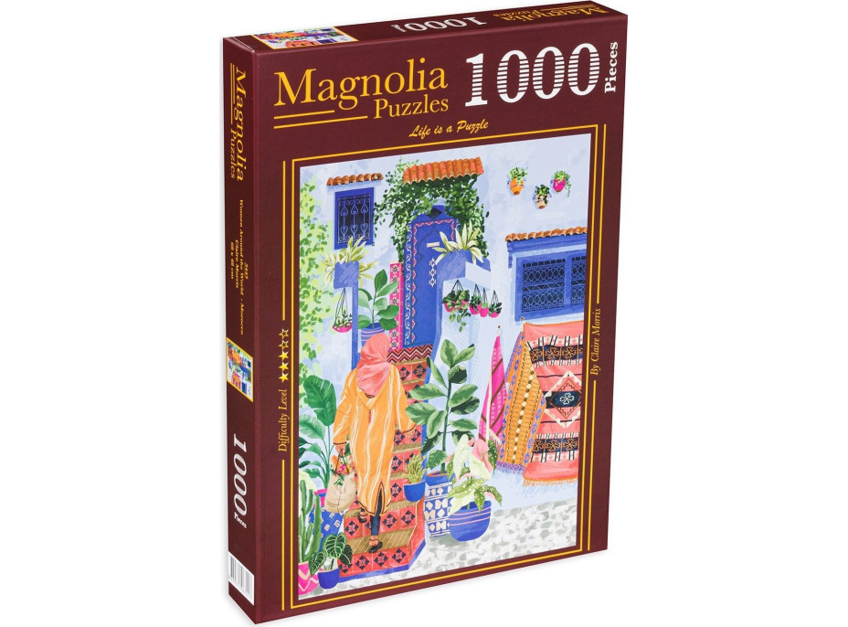 MAGNOLIA Puzzle Maroko 1000 dílků