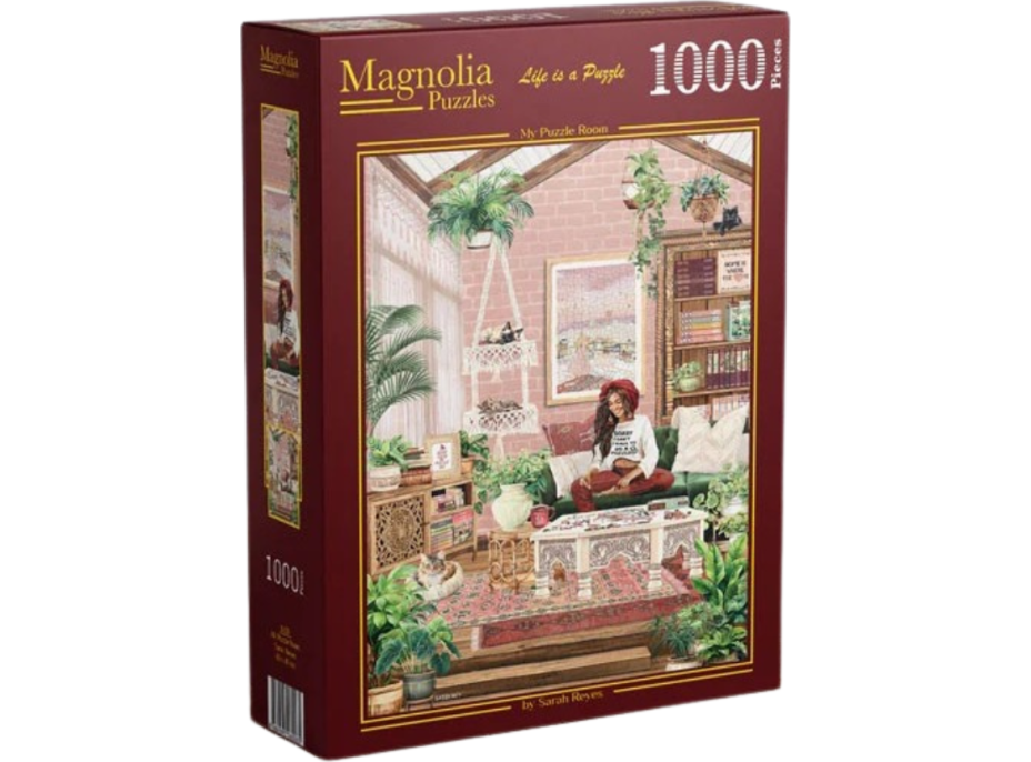 MAGNOLIA Puzzle Můj pokoj na skládání 1000 dílků