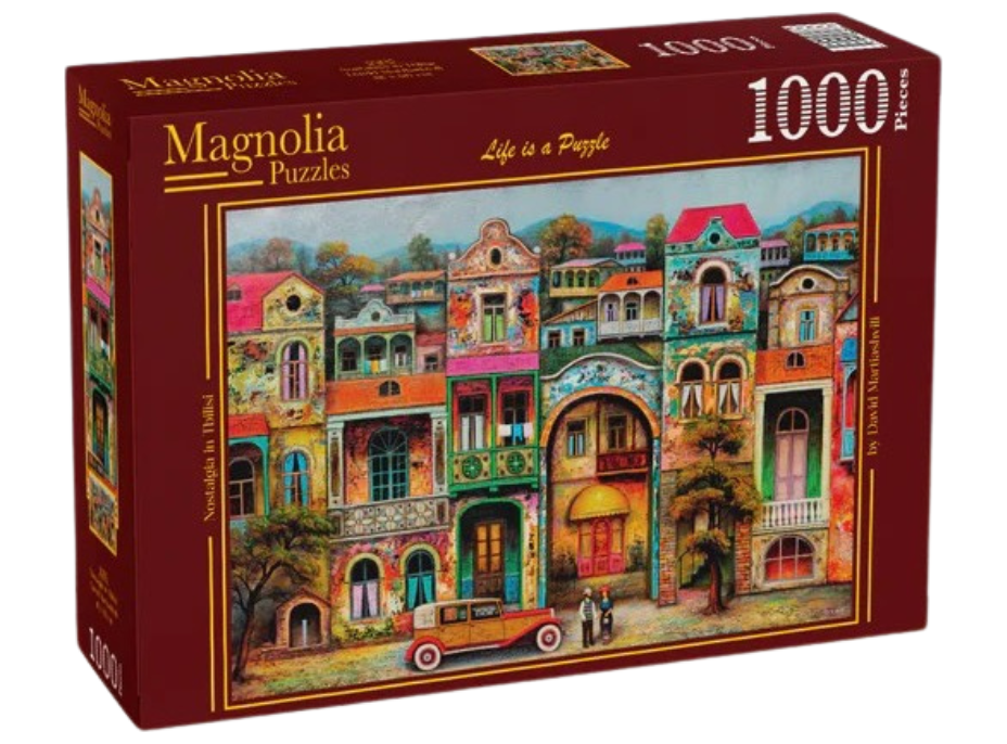 MAGNOLIA Puzzle Nostalgie v Tbilisi 1000 dílků