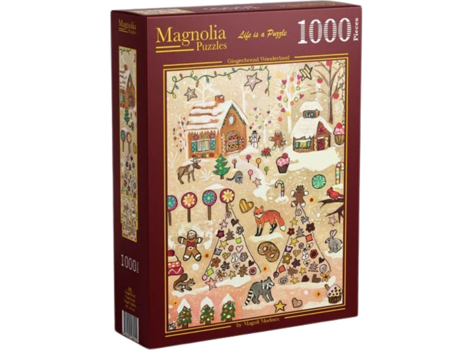 MAGNOLIA Puzzle Perníková říše divů 1000 dílků