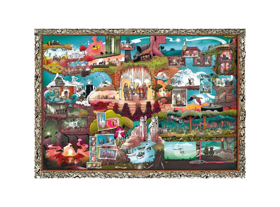 MAGNOLIA Puzzle Počátek legendy 1000 dílků