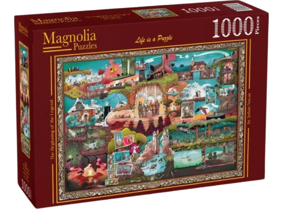 MAGNOLIA Puzzle Počátek legendy 1000 dílků