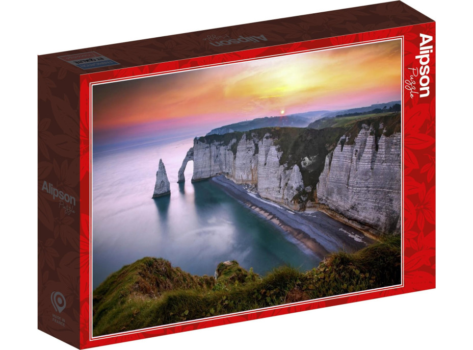 ALIPSON Puzzle Pohled na Étretat 1000 dílků