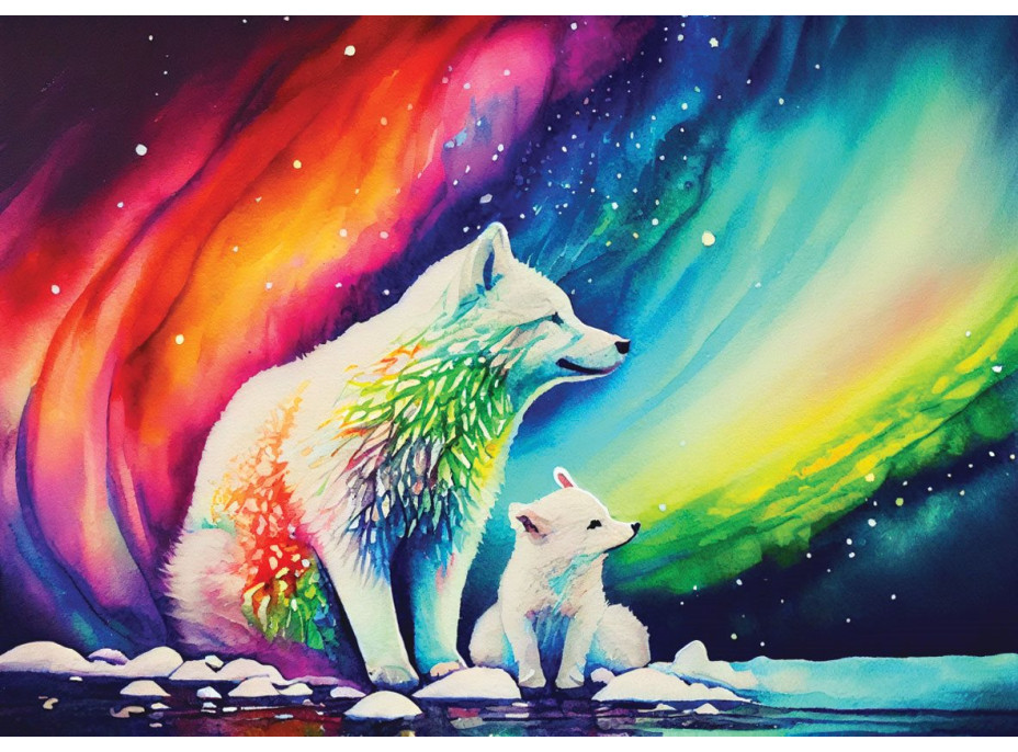 YAZZ Puzzle Polární záře 1000 dílků