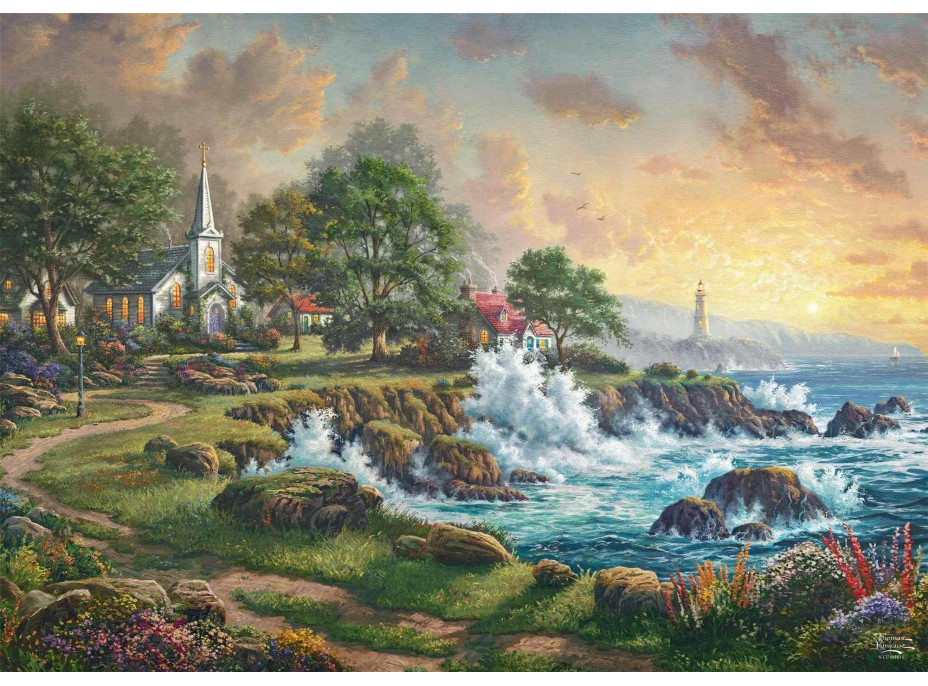 SCHMIDT Puzzle Přímořské útočiště 1000 dílků