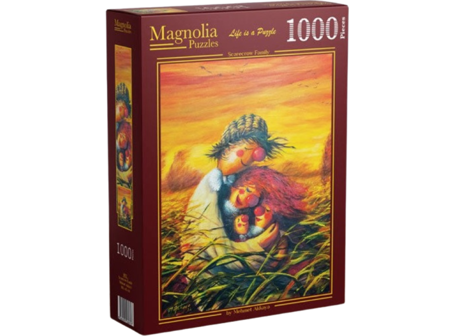 MAGNOLIA Puzzle Rodina strašáků 1000 dílků
