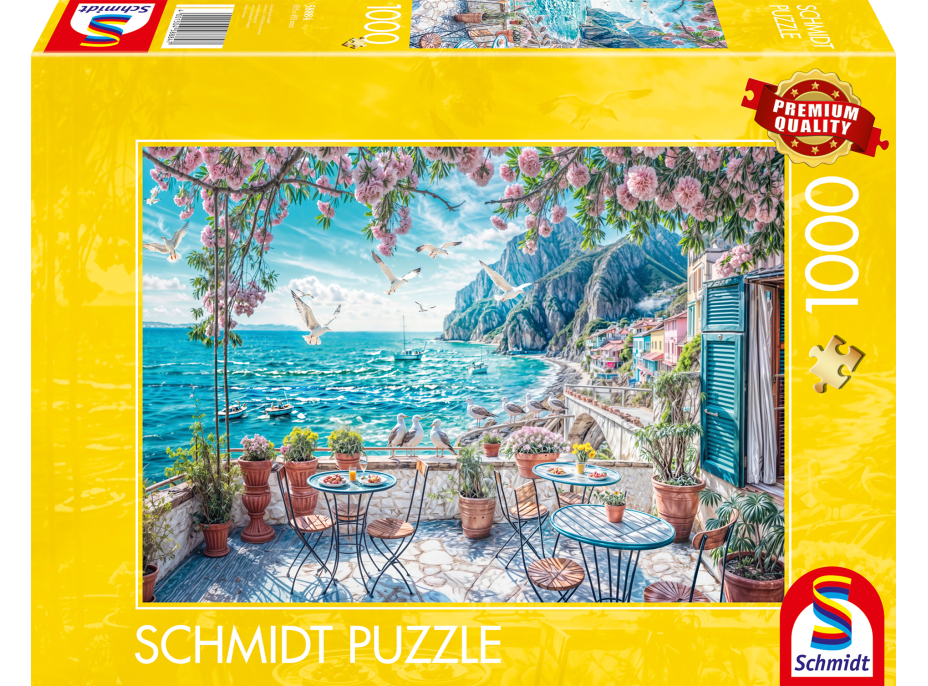 SCHMIDT Puzzle Terasa s výhledem na moře 1000 dílků