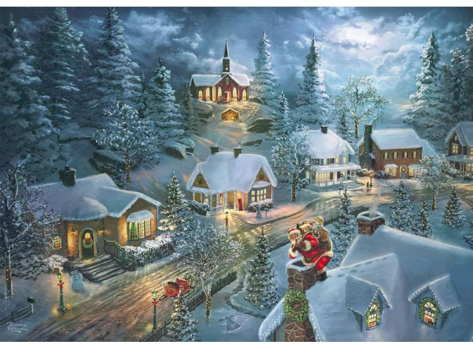 SCHMIDT Puzzle Santova Tichá noc 1000 dílků