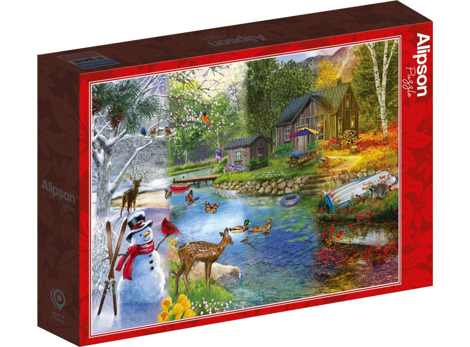 ALIPSON Puzzle Sezónní přechody 1000 dílků