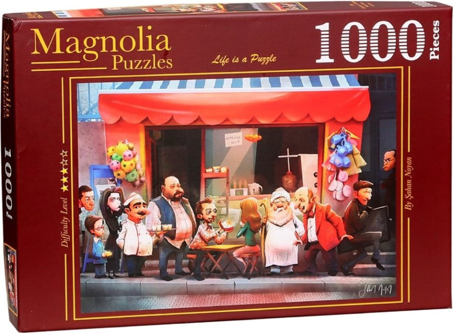 MAGNOLIA Puzzle Symfonie zvláštností 1000 dílků