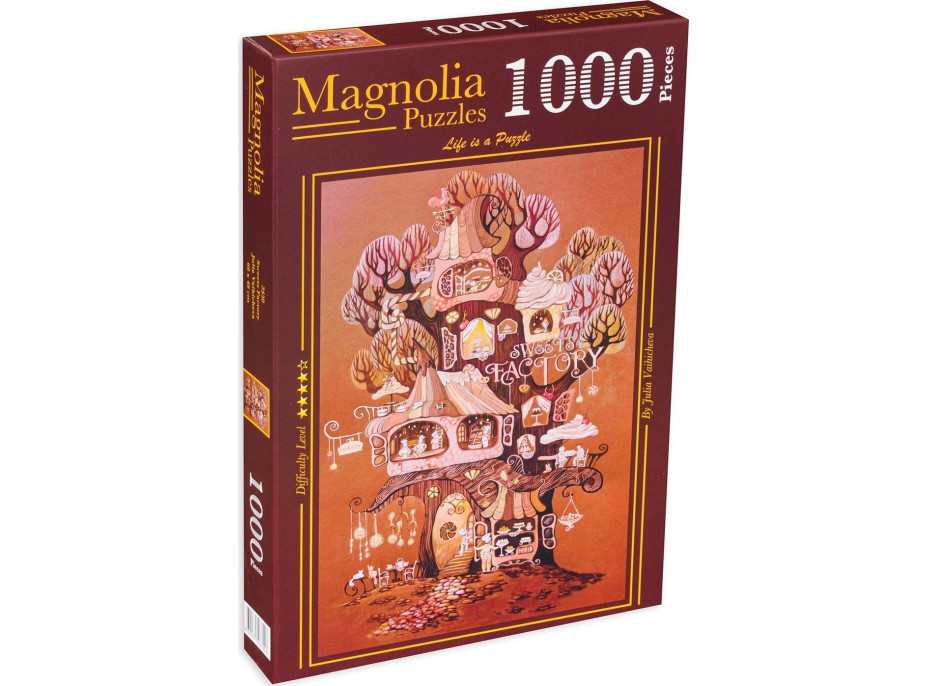 MAGNOLIA Puzzle Továrna na sladkosti 1000 dílků