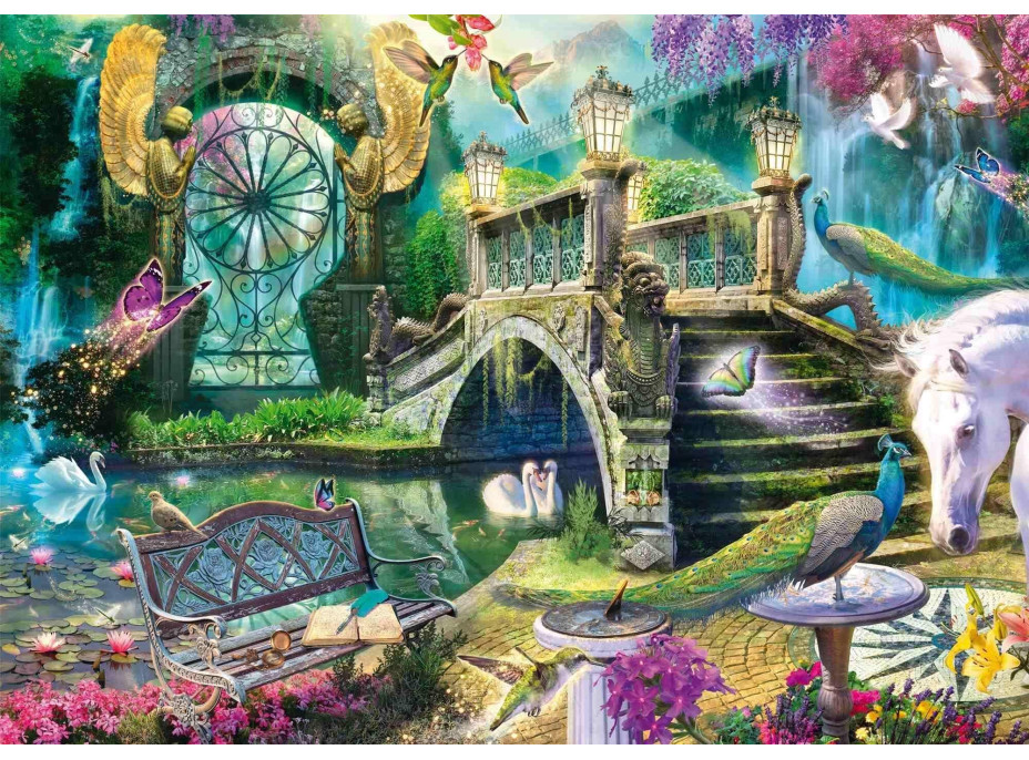 SCHMIDT Puzzle Utajená zahrada 1000 dílků