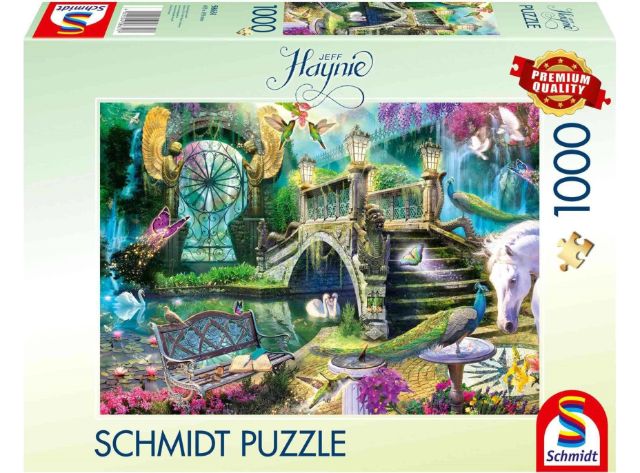 SCHMIDT Puzzle Utajená zahrada 1000 dílků