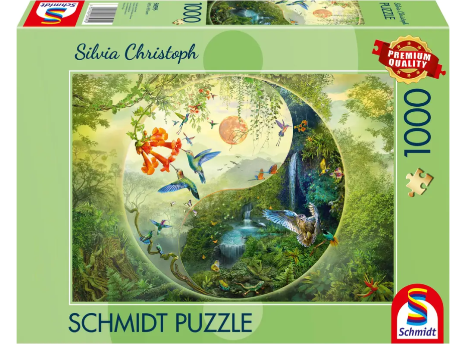 SCHMIDT Puzzle V lese kolibříků 1000 dílků