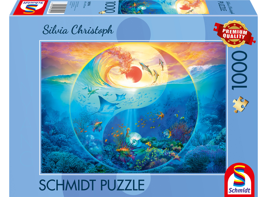 SCHMIDT Puzzle V zemi mořských živočichů 1000 dílků