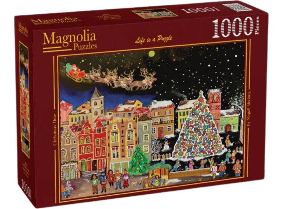MAGNOLIA Puzzle Vánoční čas 1000 dílků