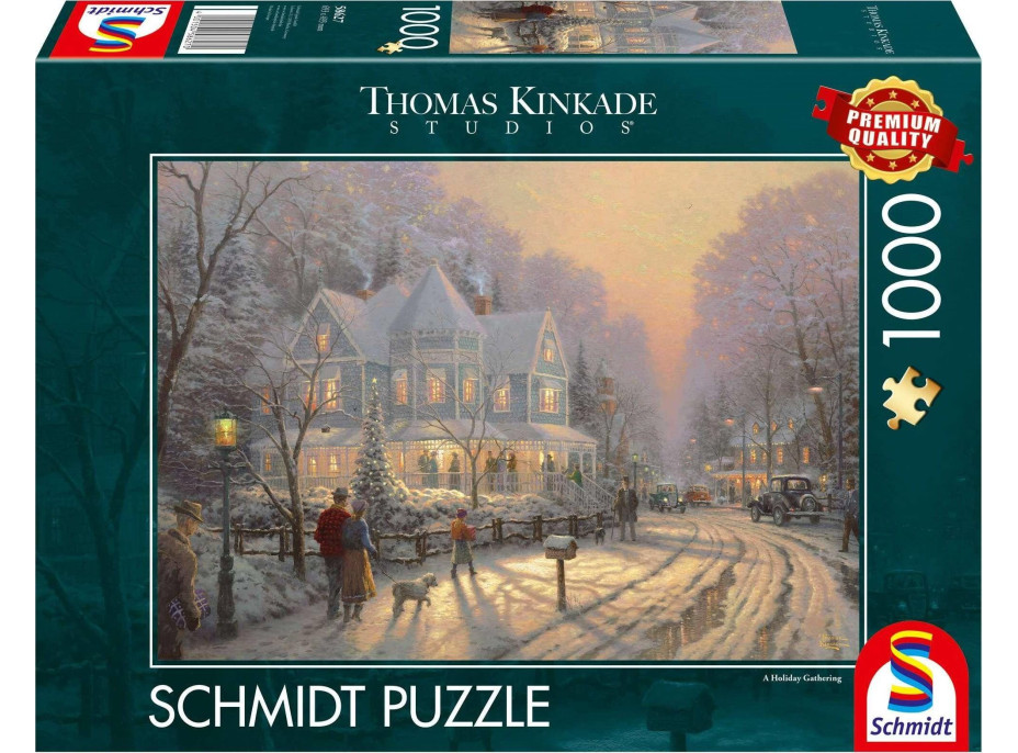 SCHMIDT Puzzle Vánoční setkání 1000 dílků