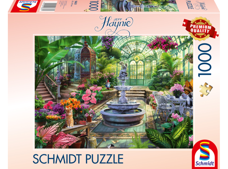 SCHMIDT Puzzle Viktoriánský skleník 1000 dílků