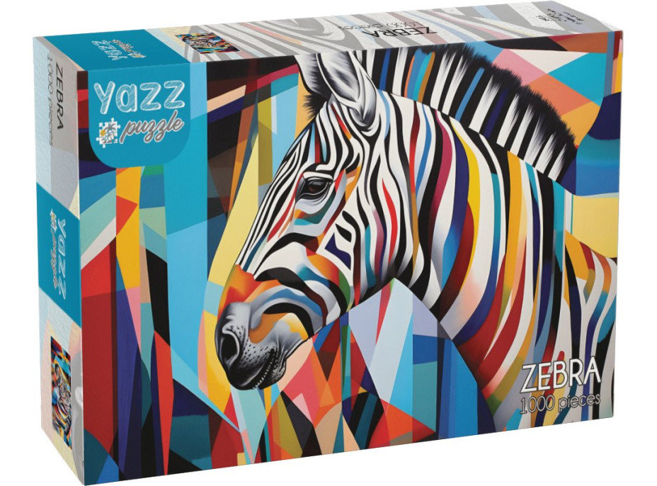 YAZZ Puzzle Zebra 1000 dílků