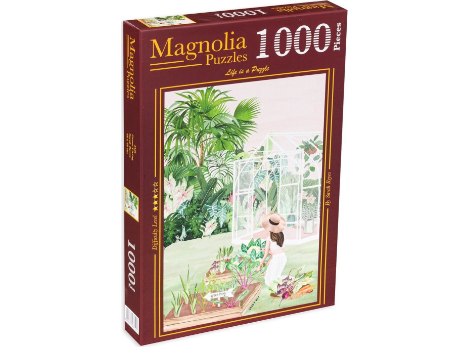 MAGNOLIA Puzzle Zelený život 1000 dílků