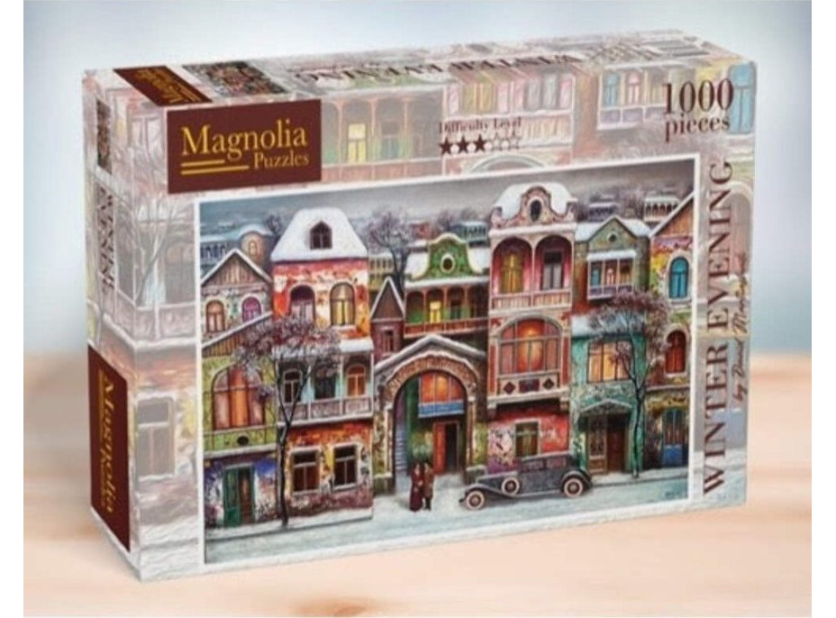 MAGNOLIA Puzzle Zimní večer 1000 dílků