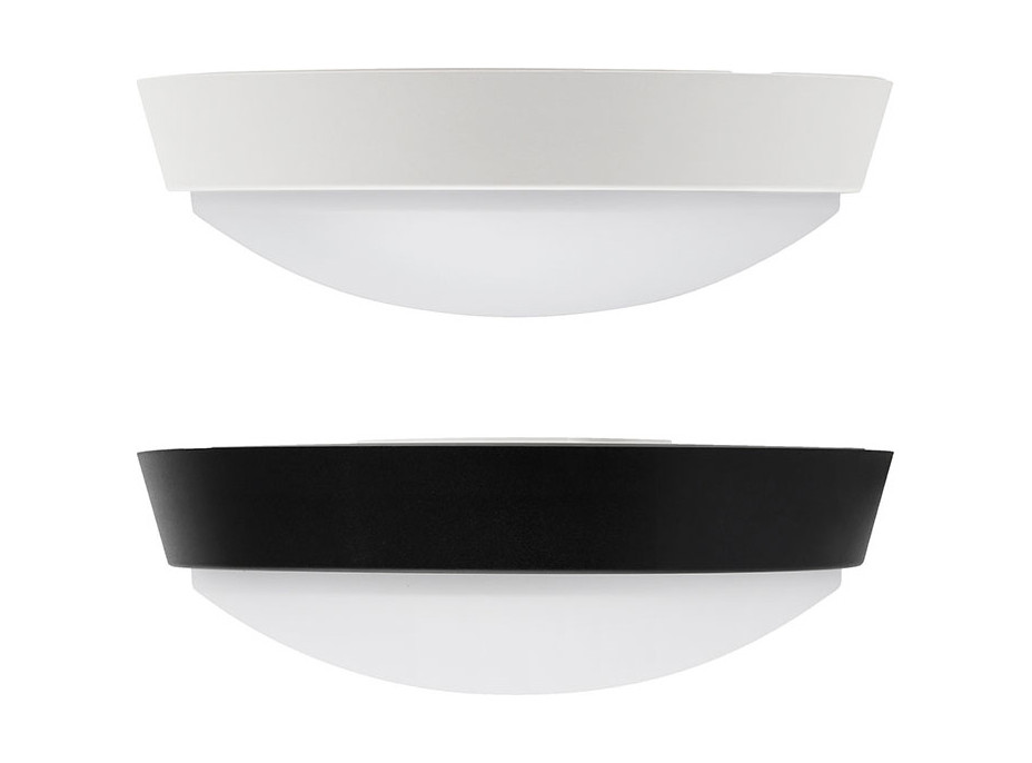 Solight LED venkovní osvětlení, nastavitelná teplota světla - 3CCT, 15/18/20W, 1800lm, 22cm, 2v1 - bílý a černý kryt