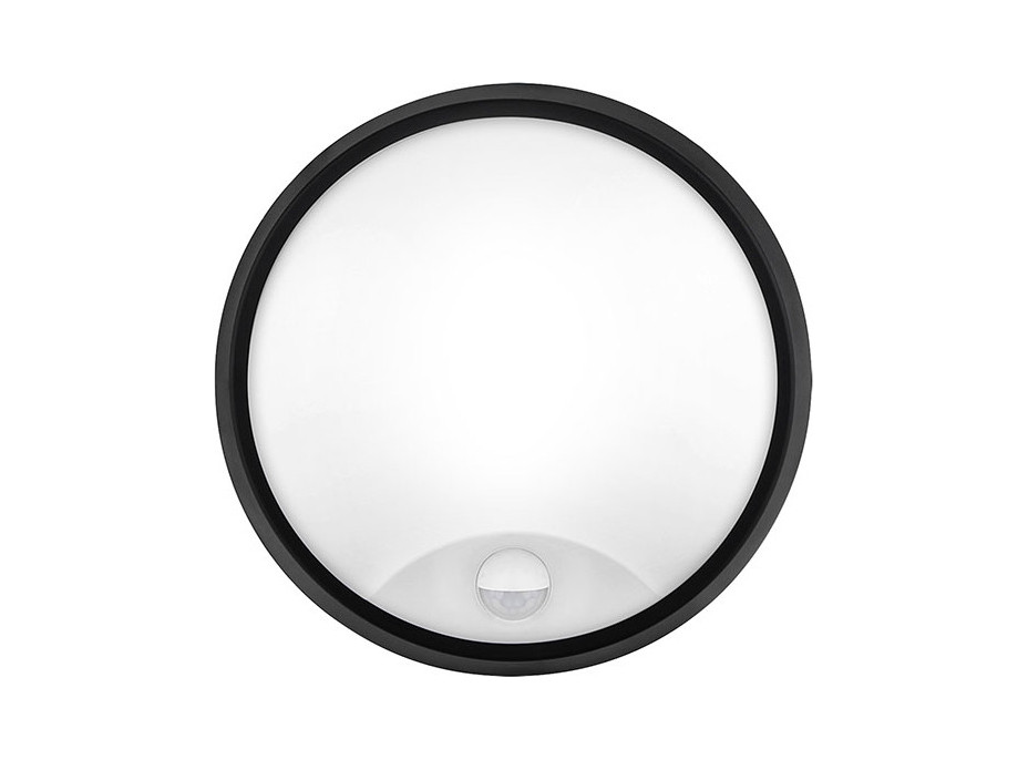 Solight LED venkovní osvětlení se senzorem, 3 CCT, 15/18/20W, 1800lm, 22cm, 2v1 - bílý a černý kryt
