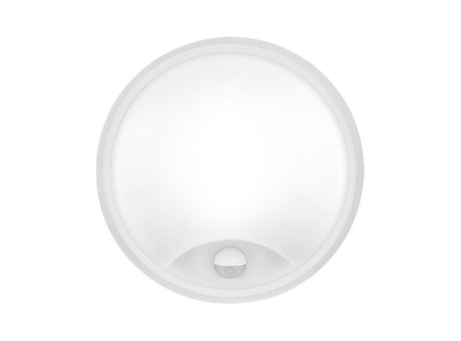 Solight LED venkovní osvětlení se senzorem, 3 CCT, 15/18/20W, 1800lm, 22cm, 2v1 - bílý a černý kryt