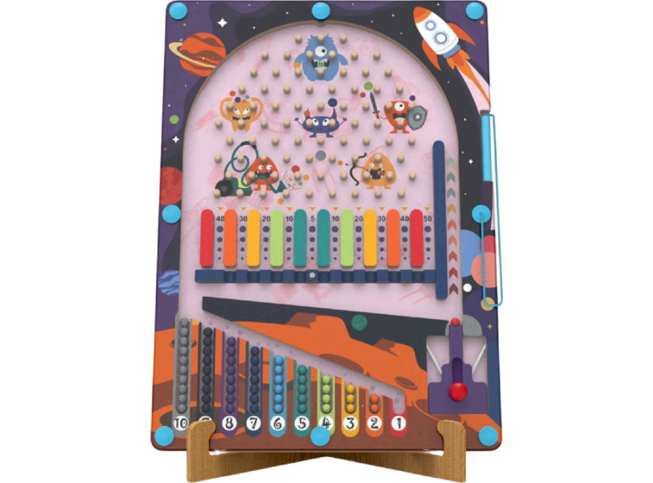 2Kids Toys Magnetický pinball Vesmír 2 v 1