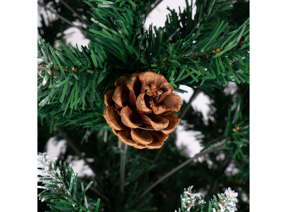 Vánoční stromeček NATALE se šiškami 220 cm
