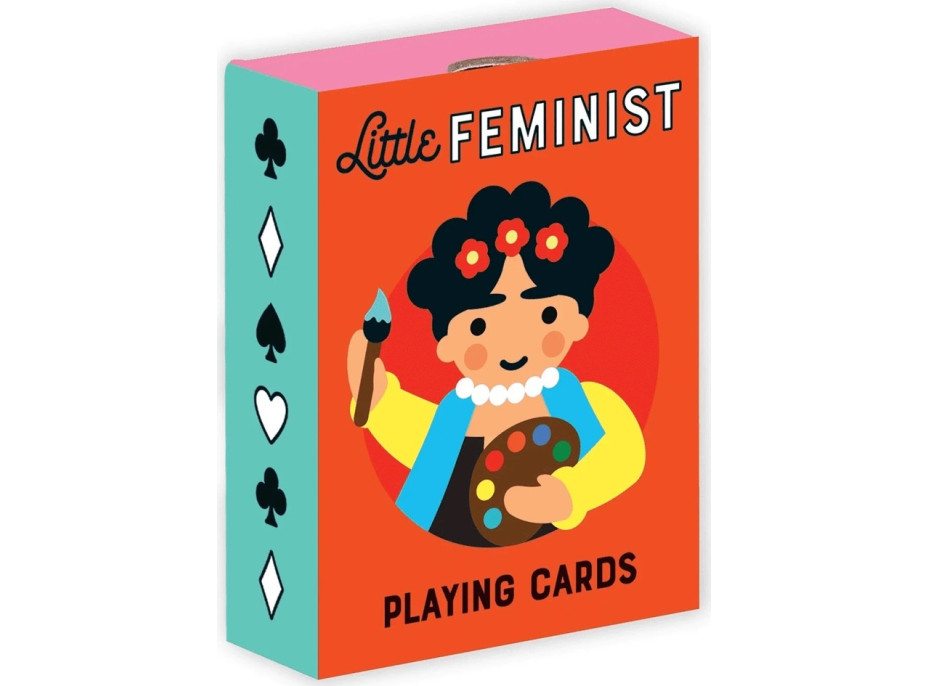 Mudpuppy Little Feminist Hrací karty Významné ženy